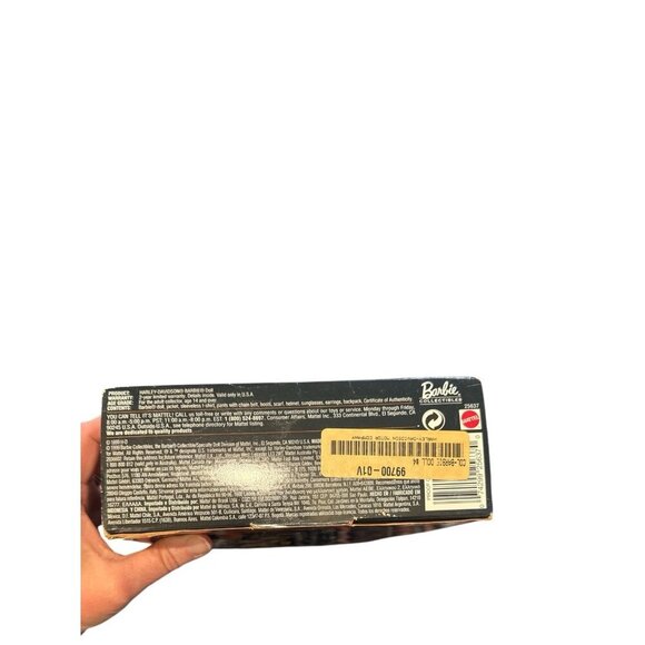 BARBIE COLLECTOR EDITION 1999 HARLEY DAVIDSON BLONDE DOLL w/BACKPACK #25637 -NIB - Picture 9 of 9